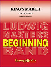 King's March Concert Band sheet music cover